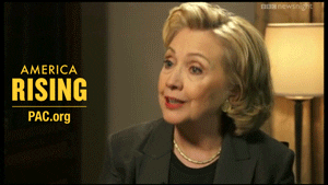 hillary clinton GIF by America Rising PAC