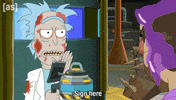 Tipping Rick And Morty GIF by Adult Swim