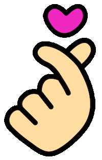 I Love You Heart Sticker by Carawrrr