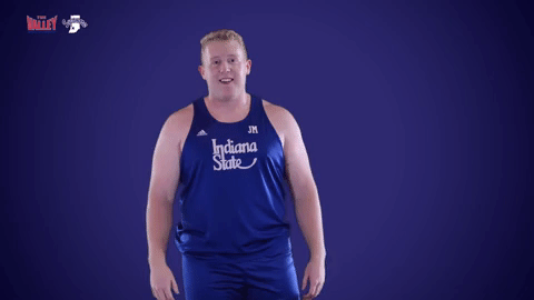 indiana state mvc GIF by Missouri Valley Conference