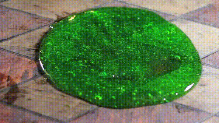 slime satisfying GIF