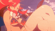 Sitting Yoko Littner GIF