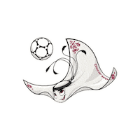 World Cup Mascot Sticker by Road to 2022