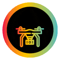 weltvermesserer fly drone vermessung geodäsie Sticker