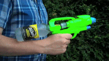 water gun GIF