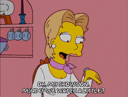 marge simpson dinner GIF