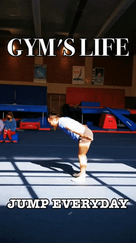 leclownbresilien training everyday backflip work hard GIF