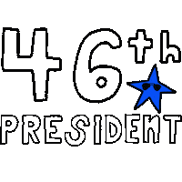 Joe Biden Illustration Sticker