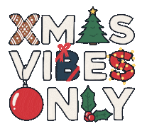 Merry Christmas Love Sticker by Nora Fikse