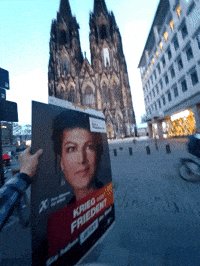 Sahra GIF by Das BSW in Köln ☻