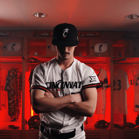 College Baseball Uc GIF by Cincinnati Bearcats