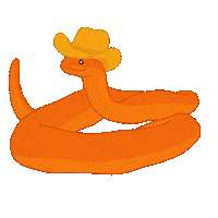 Texas Slither Sticker