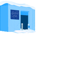 Winter Dab Sticker by Cortina2021