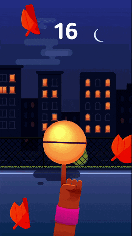 Basketball Fall GIF by ReadyGames