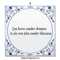 Hoop Ontspanning Sticker by Tegelspreuken.nl