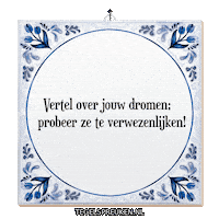 Hoop Succes Sticker by Tegelspreuken.nl