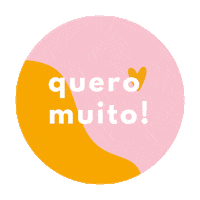 Quero Sticker by planos pontilhados