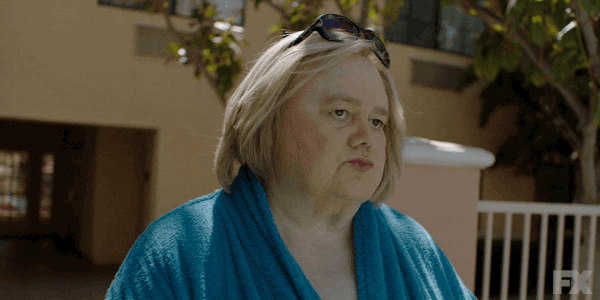 Frustrated Louie Anderson GIF by BasketsFX