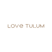 LoveTulum love sustainable eco tulum Sticker