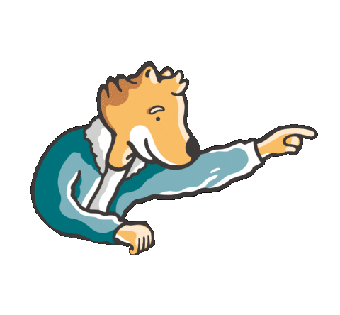 Illustration Swipe Up Sticker by Dingoos Australia