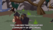 forest trees GIF by South Park 
