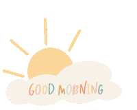 Good Morning Sun Sticker