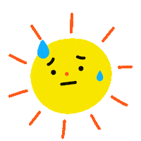 Summer Melting Sticker