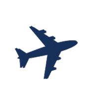 yascuadros travel world trip airplane Sticker