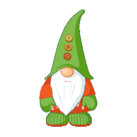 Tired Gnome Sticker by Faberlic