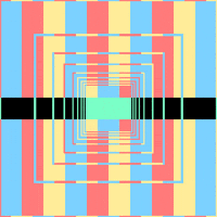 Rainbow Tunnel GIF by Trevor Anderson