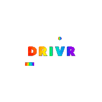 Pride Regnbue Sticker by DRIVR