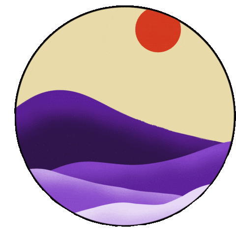 adityasl03 summer sun tired orange Sticker