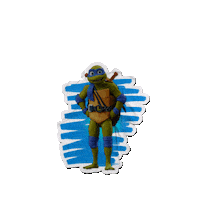 Turtle Cowabunga Sticker by Teenage Mutant Ninja Turtles Movie