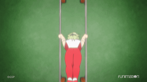 Parallel Bars Gymnastics GIF by Funimation