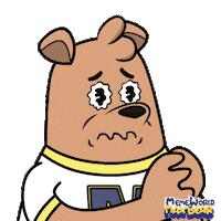 Forgive Me Please Sticker by Meme World of Max Bear