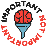 ImportantNotImportant food news space ai Sticker