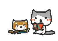 Sleepy Book Sticker by yomoyeah