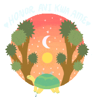 Native American Wildlife Sticker by INTO ACTION