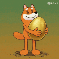 Digging Golden Egg GIF by BONK