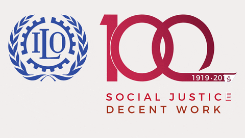 ilo100 decentwork GIF by ILO Office for the UN