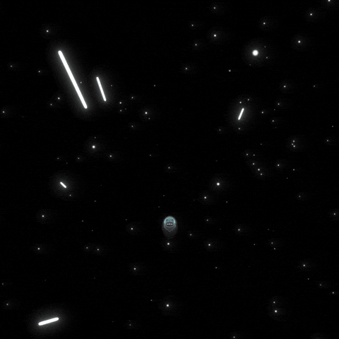 To The Moon Space GIF by doodles