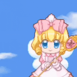 ShoujoGamer pixel kawaii spirit fairy GIF