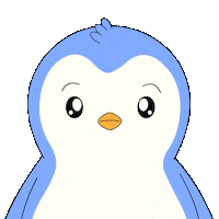Eyes Wide Open Wow Sticker by Pudgy Penguins
