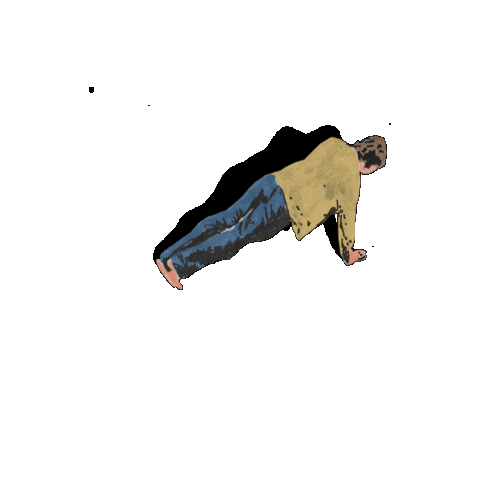 Everyone Outside Sticker by Cassia