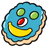 Funny Face Cake Sticker by Natalie Michelle Watson