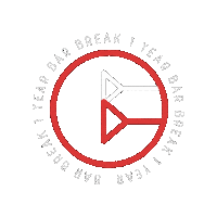 Anniversary Cocktailbar Sticker by Bar Break Rotterdam