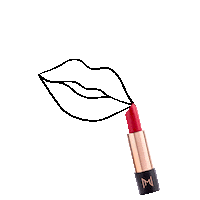 Lipstick Sticker by Natasha Moor Cosmetics
