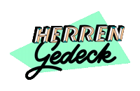 Herrengedeck Sticker by ju schnee