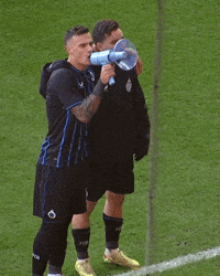 Supporters Blauw-Zwart GIF by Club Brugge