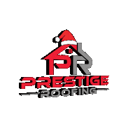 Santa Hat Pr Sticker by Prestige Roofing